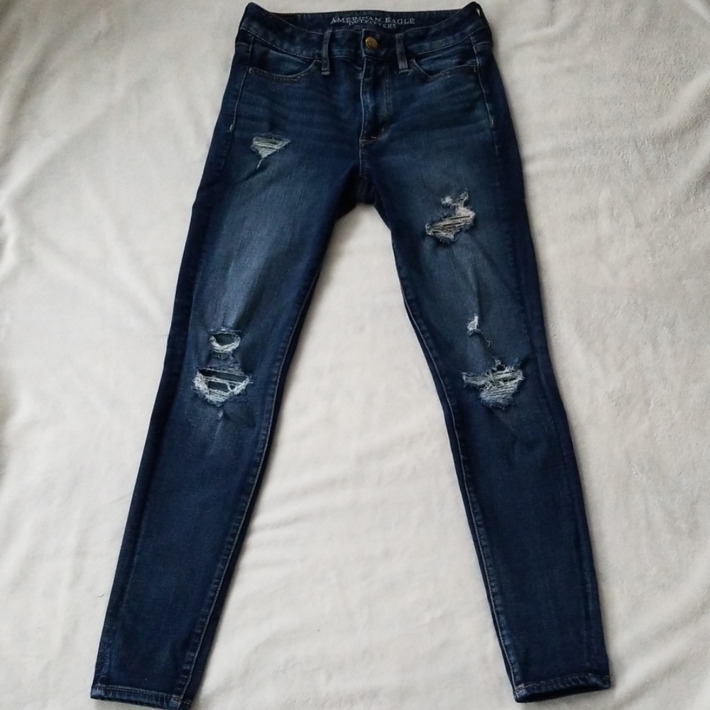 American Eagle high rise jeans
